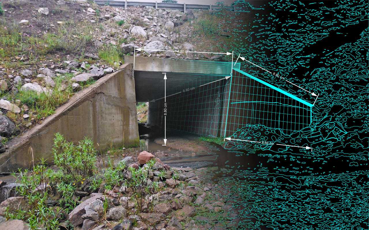 Servicio para estudios hidrológicos y proyectos de revisión del funcionamiento hidráulico de obras de drenaje menor.